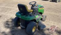 2015 John Deere D105 Riding Lawn Mower, 199hrs, s/n1GXD105APEE201305, F35 ***Keys in the Office Trailer***