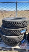 11R22.5 Wellplus Power WDM966 Heavy Truck Tire (New), F37