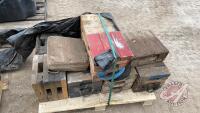 Pallet of Trailer Blocks (Used), F37