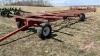 24ft x 10ft bale deck on 4-wheel wagon (Consigned by neighbour (Barry Sawchuk 204-821-0843)