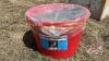 New tub of 25% Range Beef Cattle mineral