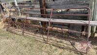 12ft gate 1x1 tube (6-bar)