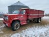 *1986 GMC 7000 DSL Single axel Grain Truck, 118574 kms showing, s/n1GDL7D1G3GV509150, Owner: William R Magwood, Seller: Fraser Auction_____________ - 2