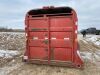 *1985 20’ x 6’ Sokal T/A 5th wheel stock trailer, S/N none, Owner: William R Magwood, Seller: Fraser Auction____________ - 3