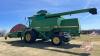 JD 9600 SP combine with JD 914 pick-up head, 6613 Eng hrs showing, 4521 Sep hrs showing, s/n657843 - 5