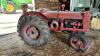 McCormick Farmall W4 tractor, s/n11683