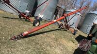 Sakundiak 7"x41' auger with Honda ES engine, s/n20850