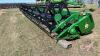 25' JD 925 rigid header with pick-up reel, s/n671512 - 2