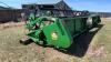 25' JD 925 rigid header with pick-up reel, s/n671512 - 9