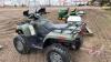 2010 Arctic Cat 450 Quad, 470hrs, 4568 showing, s/n 4UF10ATVXAT210406, F49, Owner: Casey R McCuaig Seller: Fraser Auction Services Ltd. _________________ ***TOD and Key in office trailer*** - 4