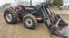 1394 Case IH MFWA Tractor, 77hp, 3047hrs showing, s/n covered by loader mounts, F49 ***Keys in Office Trailer*** - 2