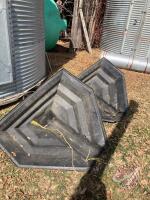 2 reg grain hoppers