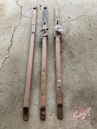 2”x2”x5ft bale forks