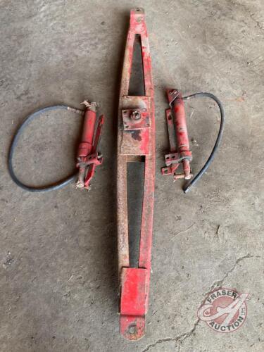 sway bar for versatile swather