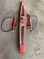 sway bar for versatile swather