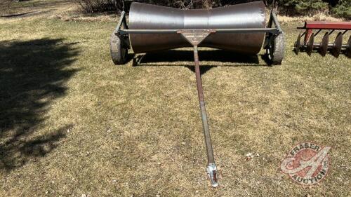 8ft FarmKing metal swath roller, s/n-n/a