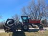 MF 9220 sp swather, 25ft 5200 Series draper head with pickup reel, 1376 hrs showing, s/nHU08114 - 3