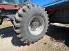 MF 9220 sp swather, 25ft 5200 Series draper head with pickup reel, 1376 hrs showing, s/nHU08114 - 12