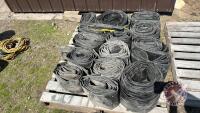 Pallet of used 6in discharge hose - various lengths and condition