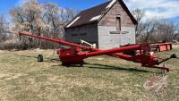 FarmKing 10x60 pto swing hopper auger, s/n21500958