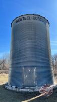 BIN #9 Westeel Rosco flat bottom bin, approx 2750 bushel,