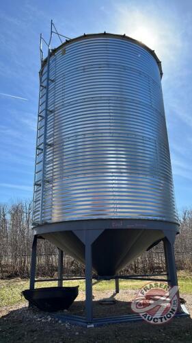 BIN #1 approx 3000-bus Westeel Bin on Westeel Econo cone