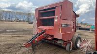 Hesston 856A Round Baler s/nHK25169, F63 ***Monitor, Moisture Tester, Wiring, Manual - Office Shed***