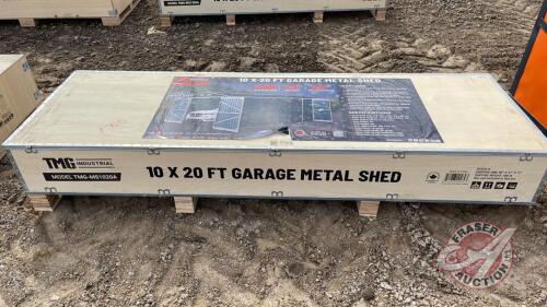 TMG-MS1020A 10x20ft Metal Garage Shed, F55