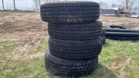 Lightly Used LT245/75R16 Motomaster Winter Edge HD Tires, F69