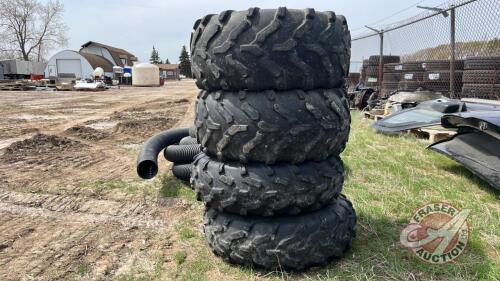 ATV Tires with Rims off a CanAm, F69