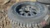 Used LT265/60R20 Terramax A/T Sailun with aluminum rims, F37