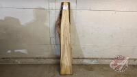 71"l x 14"w x 1.5"d Live Edge Cottonwood, F76