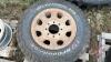 Used LT265/70R18 BF Goodrich All Terrain T/A w/ 8bolt rim, F37