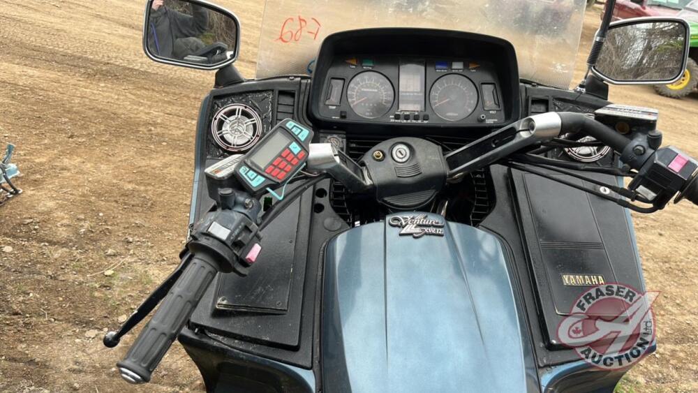 1984 Yamaha XVZ12 Venture, 74988kms showing, VIN 
