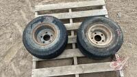 Used 18.5x8.5-8 Carlisle USA Trails Sled Tires, F69