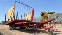 New Holland 1033 Square Bale Picker, s/n 77-70050, F95