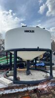 70-gal Poly West Handler chemical mix tank (2in with 3in bypass)