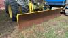 12ft Degelman 6600 hyd front mount blade with manual angle