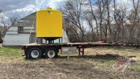 28ft Lode King tandem axle highboy flat deck trailer VIN#2LDPF282X41041003 Seller: Kevin D Sparrow Ltd. Seller: Fraser Auction _______________________