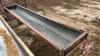 12' Steel Frame Feed Trough, F40 - 3