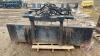 88" Grapple Fork and Bucket, F87 - 2