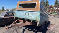 Homemade Truck box trailer with cap, F125 ***NO TOD***