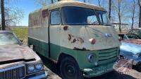 1963 GMC P3500 Van, F125, VIN#1P92545650767B, Owner: Brian C Donogh Seller: Fraser Auction _____________________ ***TOD in office trailer***