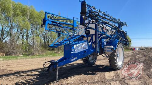 Brandt SB 4000 high clearance Sprayer 100ft boom, F121, 1600-gal tank, s/n7784505 ***Monitor Sprayer Controls - Office Shed*** *** Manual in Office***