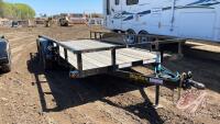 2022 Big Tex Trailer, 16ft bumper pull, VIN# 16V1U2026N2177609, Owner: Lacey Holdings, Seller: Fraser Auction____________________ ***NVIS - office trailer***, F123