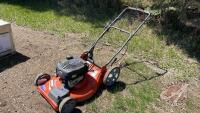 Husqvarna 22" Self Propelled Push Lawn Mower, s/n 021606M003821, F122