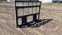 bale fork for square bales - skid steer, F56