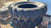 Used 18.4-34 Firestone Tractor Tires, F120