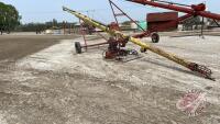 Westfield 7in x 46ft auger with Wheatheart Bin Sweep, s/n-n/a F143