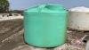 1650gal Green Poly Water Tank, F136